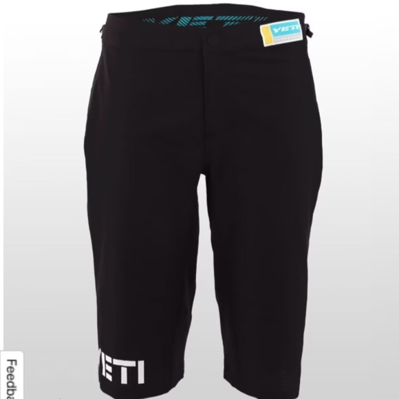 Yeti NWT Shorts Men's Athletic Enduro Racing Short Black - Picture 13 of 13